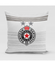 STEFAN ukrasni jastuk Partizan 40x40 cm pruga