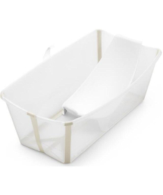 Stokke Flexi Bath set (sklopiva kadica i kupko) Sandy Beige V2