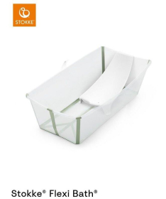 Stokke Flexi Bath set X-Large (sklopiva kadica i kupko) Transparent Green V2