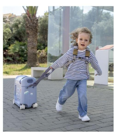 Stokke Jetkids Bedbox kofer za decu + Ranac Artic Blue