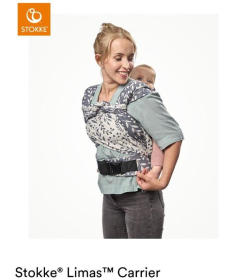 Stokke kengur nosiljka za bebe Limas Carrier Plus - Floral Slate