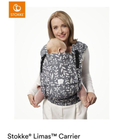 Stokke kengur nosiljka za bebe Limas Carrier Plus - Floral Slate