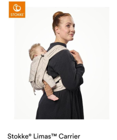 Stokke kengur nosiljka za bebe Limas Carrier - Turquoise Grey Melange