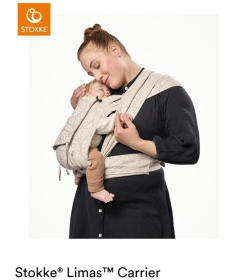 Stokke kengur nosiljka za bebe Limas Carrier - Turquoise Grey Melange