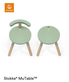 Stokke MuTable Chair stolica za decu Clover Green v2