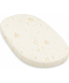 Stokke Sleepi V3 čaršav za sleepi krevet - Sunset Yellow Map ocs