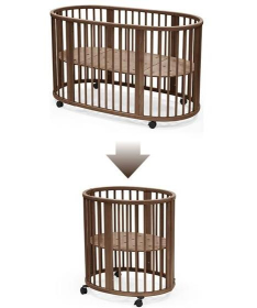Stokke Sleepi V3 dodaci za smanjenje Sleepi kreveca na kolevku Warm Brown