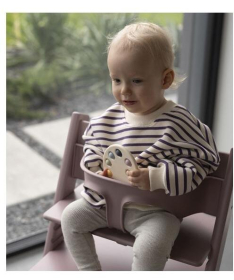 Stokke Tripp Trapp Baby set 2 dodatak za hranilicu V2S Heather Mauve