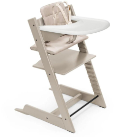 Stokke Tripp Trapp Drvena hranilica za decu Cashmere Grey