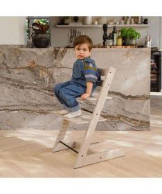 Stokke Tripp Trapp Drvena hranilica za decu Cashmere Grey