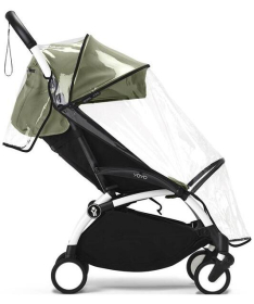 Stokke Yoyo3 PVC zaštita za kišu za kolica za bebe Black