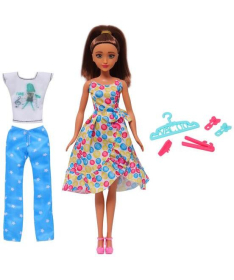 Stylify lutka za devojčice sa kompletom odeće i dodacima 31cm - A096331