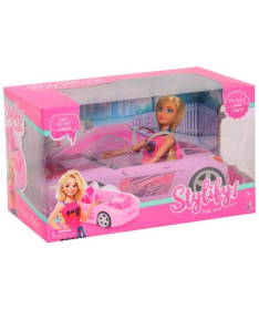 Stylify lutka za devojčice u automobilu 31cm - A096333