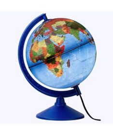 Svetleći Globus sa životinjama za decu na engleskom jeziku 26 cm - 34819