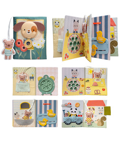 Taf Toys edukativna igračka za bebe My Home Busy Book 22114155