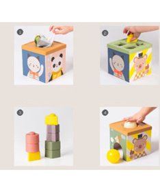 Taf Toys kocka sorter oblika Discover Cube igračka za bebe 22114125