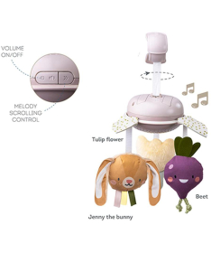 Taf Toys muzička vrteška za bebe Garden 22114116