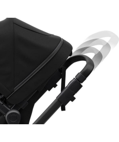 THULE Sleek kolica za decu sa crnim ramom Black