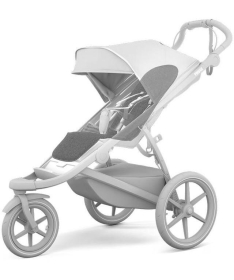 THULE Stroller Seat Liner uložak za kolica - Grey Melange