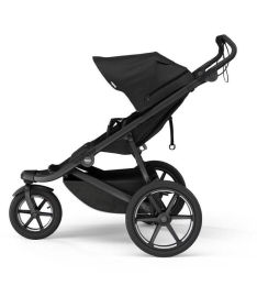 THULE Urban Glide 3 dečija kolica sa crnim ramom Black