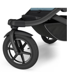 THULE Urban Glide 3 dečija kolica sa crnim ramom Black