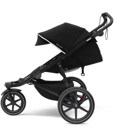 THULE Urban Glide 3 dečija kolica sa crnim ramom Black