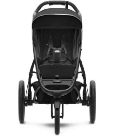 THULE Urban Glide 3 dečija kolica sa crnim ramom Black