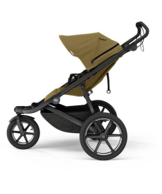 THULE Urban Glide 3 dečija kolica sa crnim ramom Nutria green