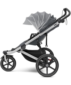 THULE Urban Glide 3 dečija kolica sa sivim ramom Dark Shadow