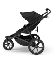 THULE Urban Glide 3 kolica za blizance sa crnim ramom Black