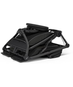 THULE Urban Glide 3 kolica za blizance sa crnim ramom Black