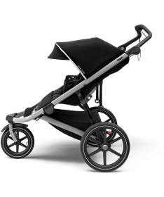 THULE Urban Glide 3 kolica za blizance sa sivim ramom Black