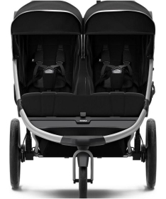 THULE Urban Glide 3 kolica za blizance sa sivim ramom Black