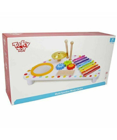 Tooky toy drvena igračka za decu multifunkcionalni Muzički Centar - A058599