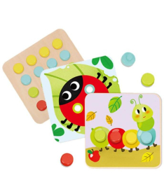 Tooky Toy drvena igračka za decu Učimo boje - Svet oko nas - A058561
