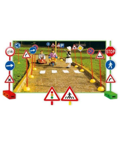Veliki saobraćajni znaci za poligone igračka za decu - 12375