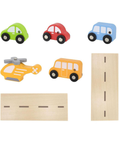 Viga drvena parking garaža igračka za decu 1041868