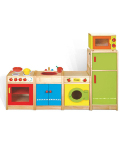 Viga drvena sudopera drvena igračka za decu - 8987