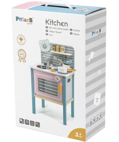 Viga kuhinja PolarB drvena igračka za devojčicu - 24706