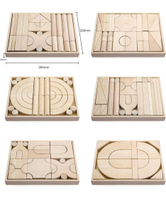 Viga Matematički blokovi Set drvena edukativna igračka za decu - 32731