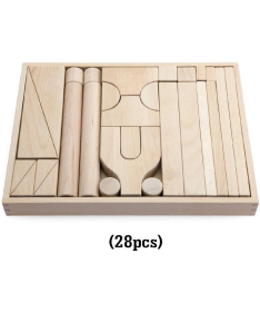 Viga Matematički blokovi Set drvena edukativna igračka za decu - 32731