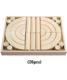 Viga Matematički blokovi Set drvena edukativna igračka za decu - 32731