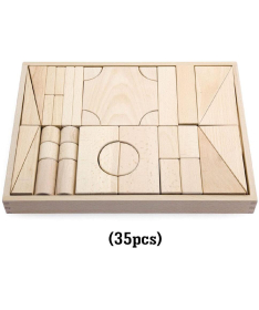 Viga Matematički blokovi Set drvena edukativna igračka za decu - 32731