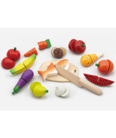 Viga Seckanje obroka Drvena igračka za decu - 20958
